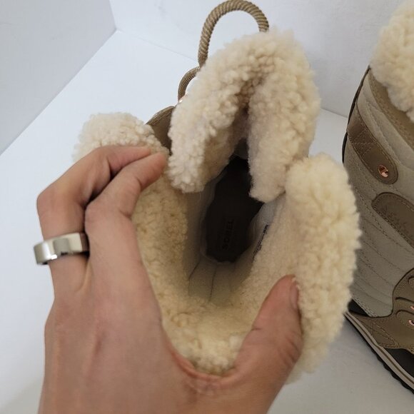 Sorel Tofino II Holiday Snow Boots Winter Tan Insulated Size 6 - Picture 16 of 16